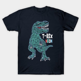 T-Rex Neon T-Shirt